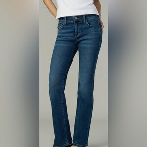 LAWLESS Women's Boot Cut Jeans - Dark Blue